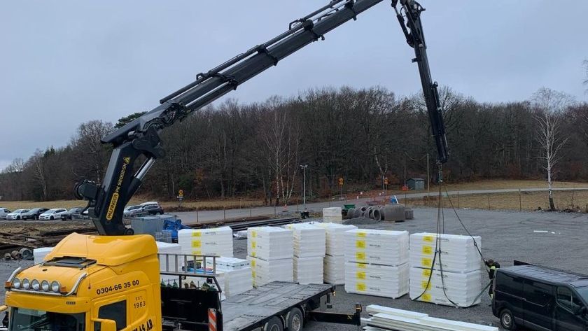 Kranbil med Dygnet Runt-Tillgänglighet