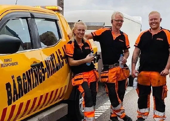 Ldigt jobb som kranbilschafför & bärgare