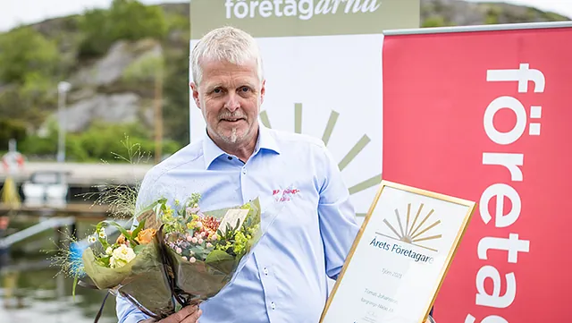 Tomas Johansson årets företagare 2021