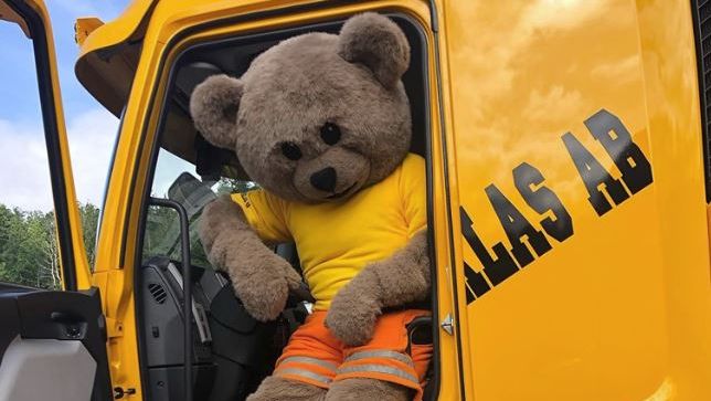 Bärgar Nicke - Event maskot - bjud in mig